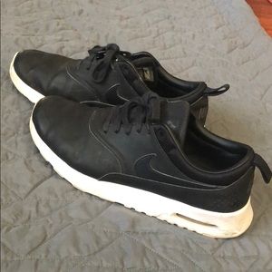 Leather Nike shoes